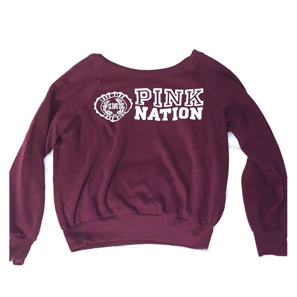 Maroon Long Sleeve Pullover